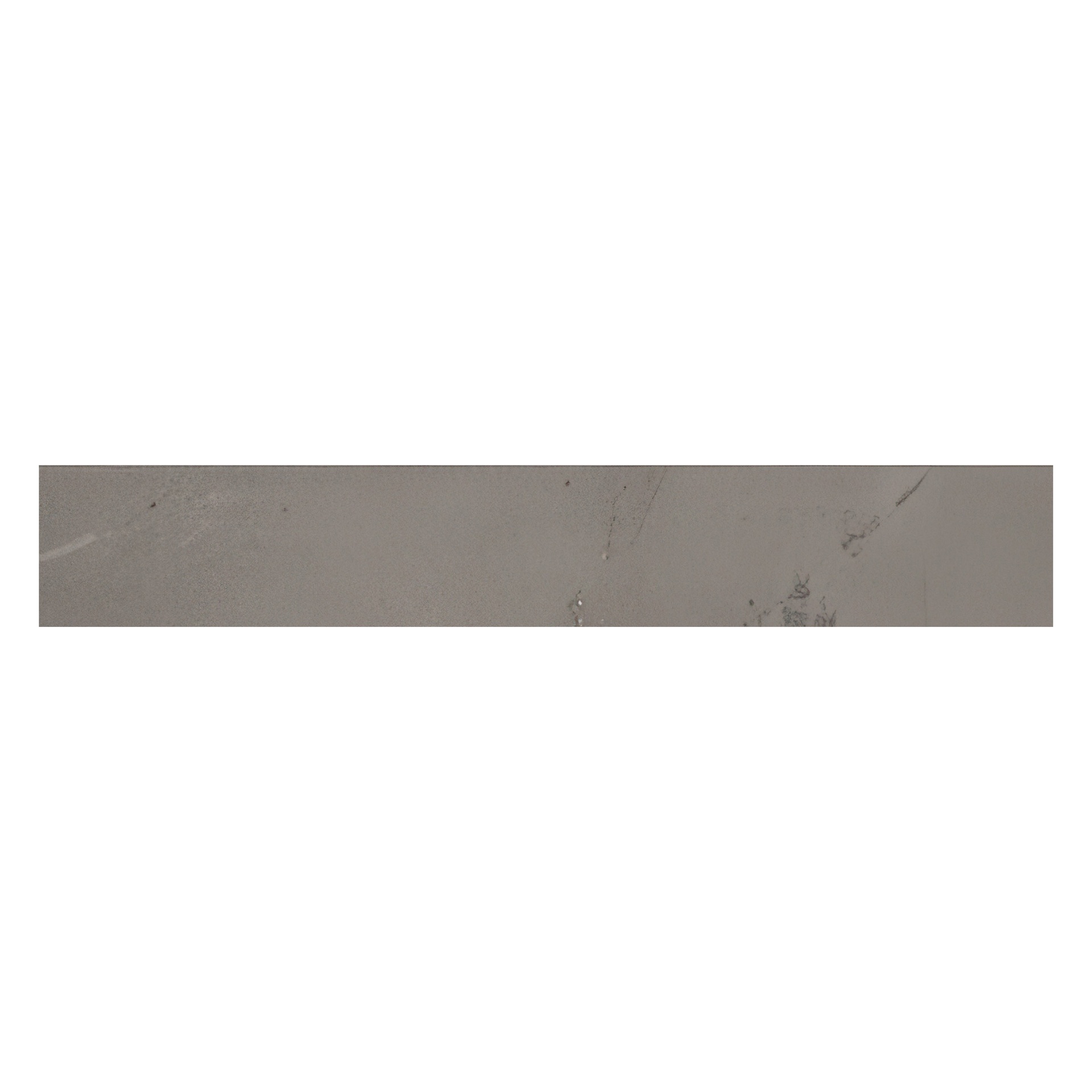 Contemporary Slate 4x24 Natural Finish Slate Look Porcelain Bullnose Tile (Contemporary Slate: Grey)