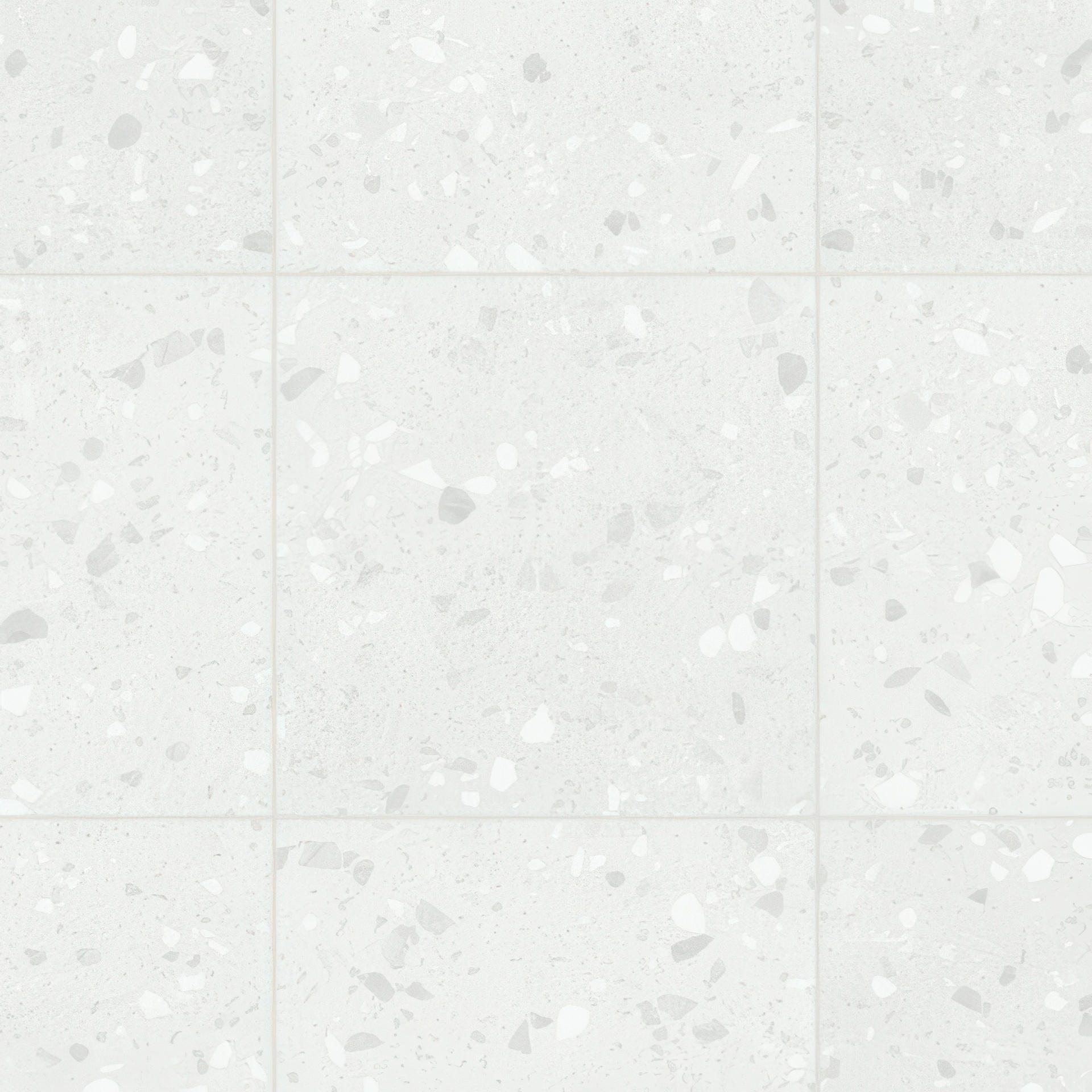 Terrazzo 24x24 Matte Finish Porcelain Tile (Terrazzo: Ice)