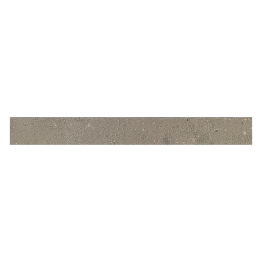 City Sidewalk 3x24 Matte Cement Look Porcelain Mosaic Bullnose Tile (City Sidewalk: Brown)
