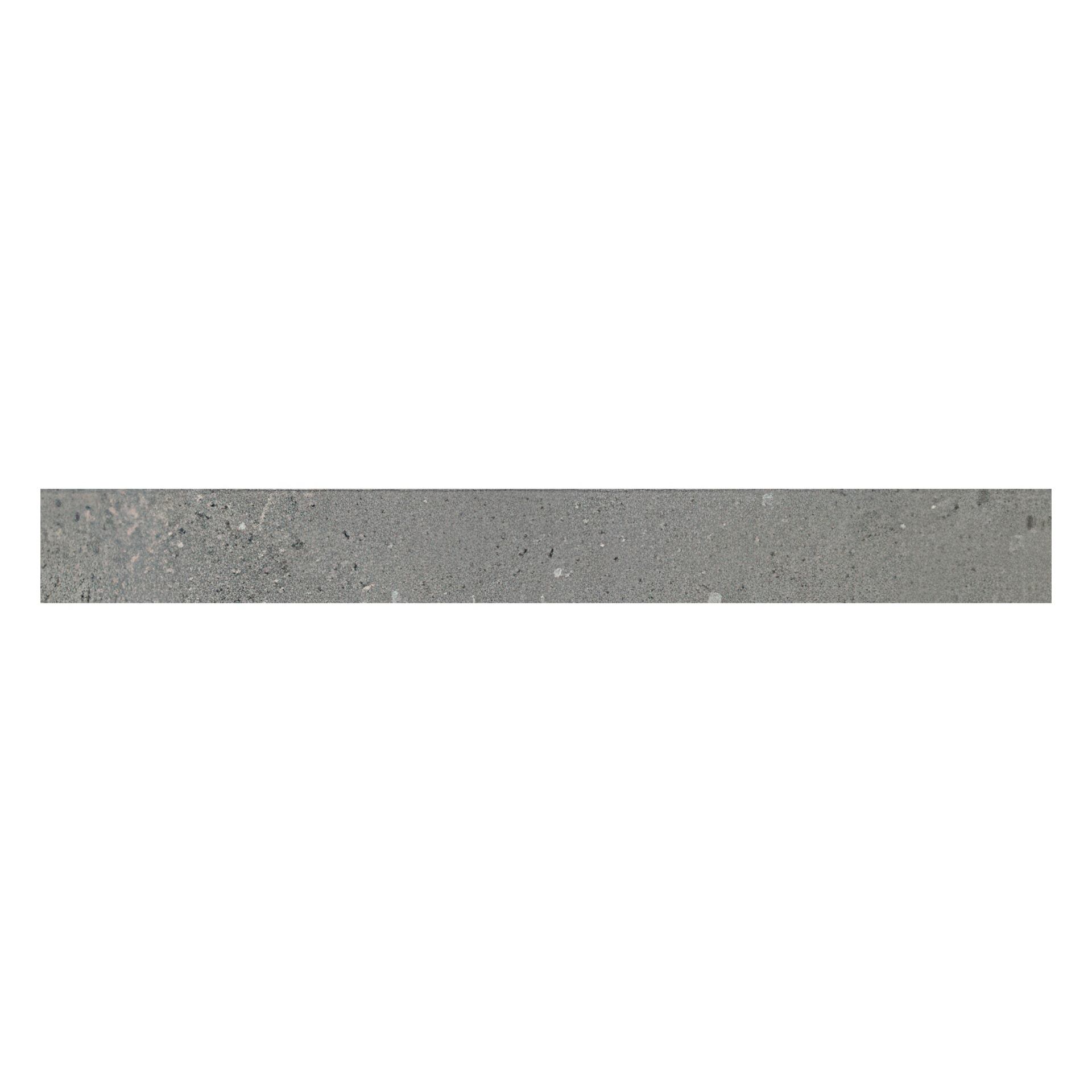 City Sidewalk 3x24 Matte Cement Look Porcelain Mosaic Bullnose Tile (City Sidewalk: Grey)