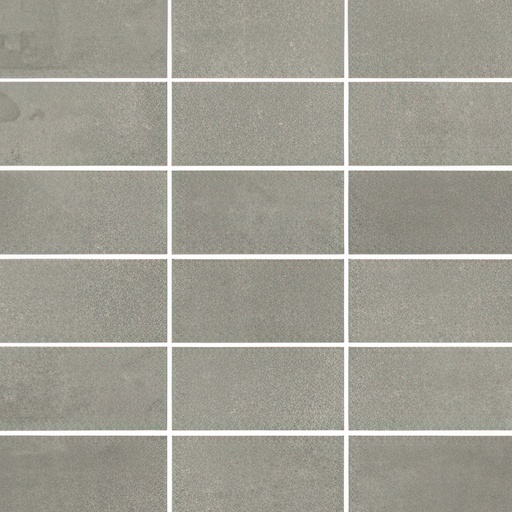 Colossal 2x4 Stacked Matte Cement Look Porcelain Mosaic Tile (Colossal: Grey)
