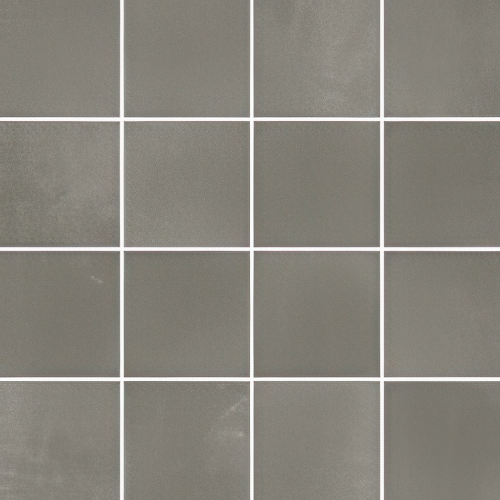 Colossal 3x3 Matte Cement Look Porcelain Mosaic Tile