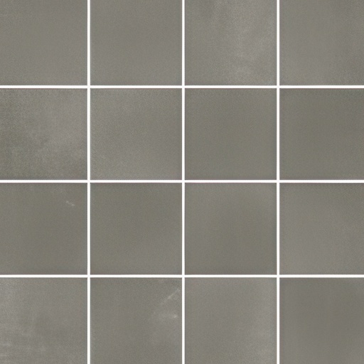 Colossal 3x3 Matte Cement Look Porcelain Mosaic Tile (Colossal: Charcoal)
