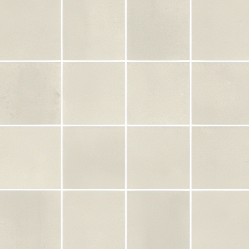 Colossal 3x3 Matte Cement Look Porcelain Mosaic Tile (Colossal: White)