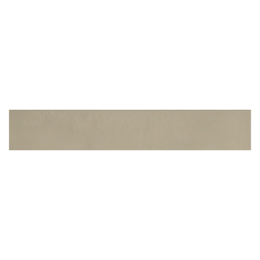 Colossal 4x24 Matte Cement Look Porcelain Bullnose Tile (Colossal: Putty)