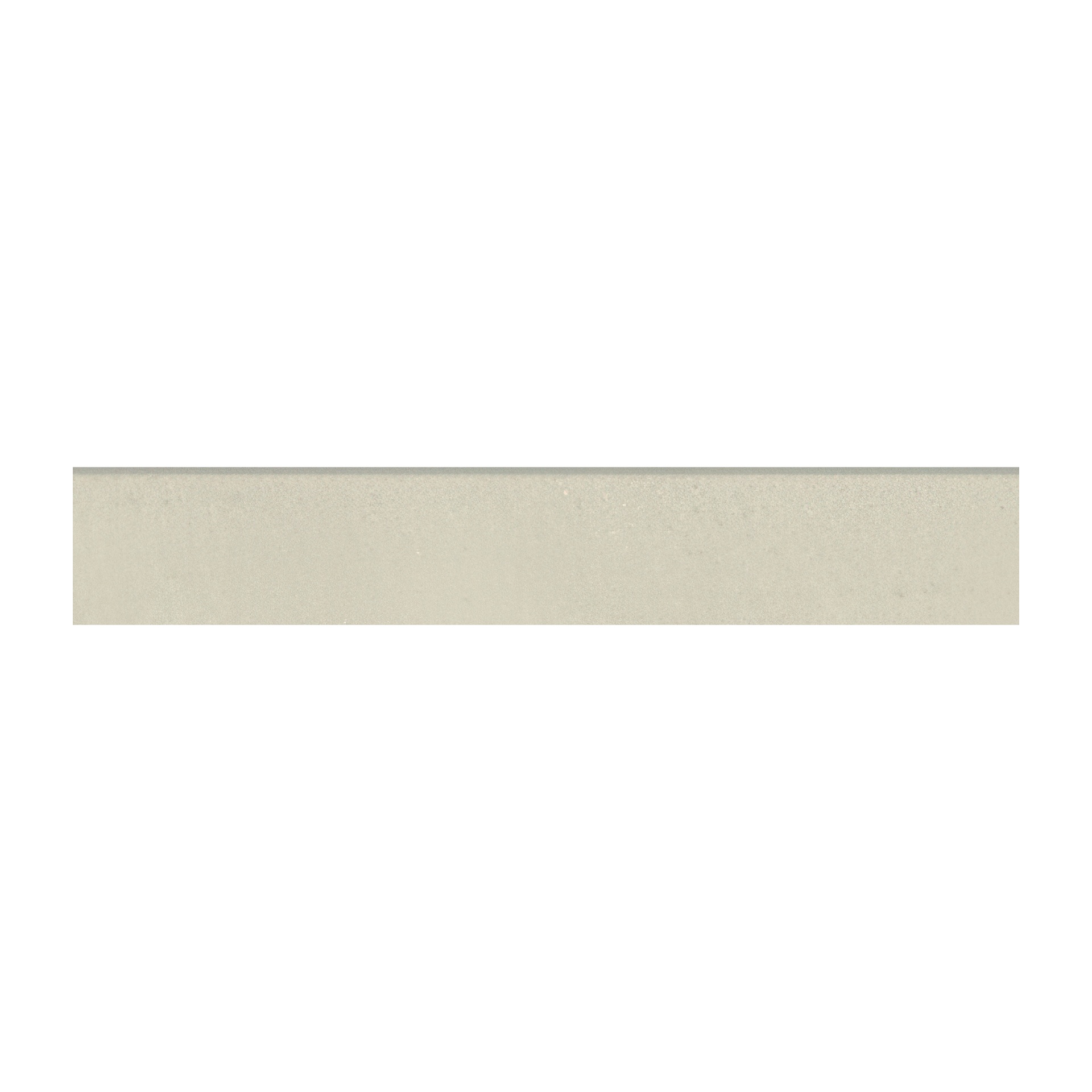 Colossal 4x24 Matte Cement Look Porcelain Bullnose Tile (Colossal: Silver)