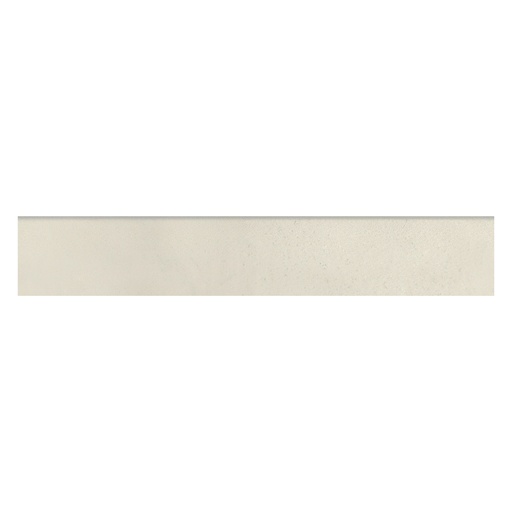 Colossal 4x24 Matte Cement Look Porcelain Bullnose Tile (Colossal: White)