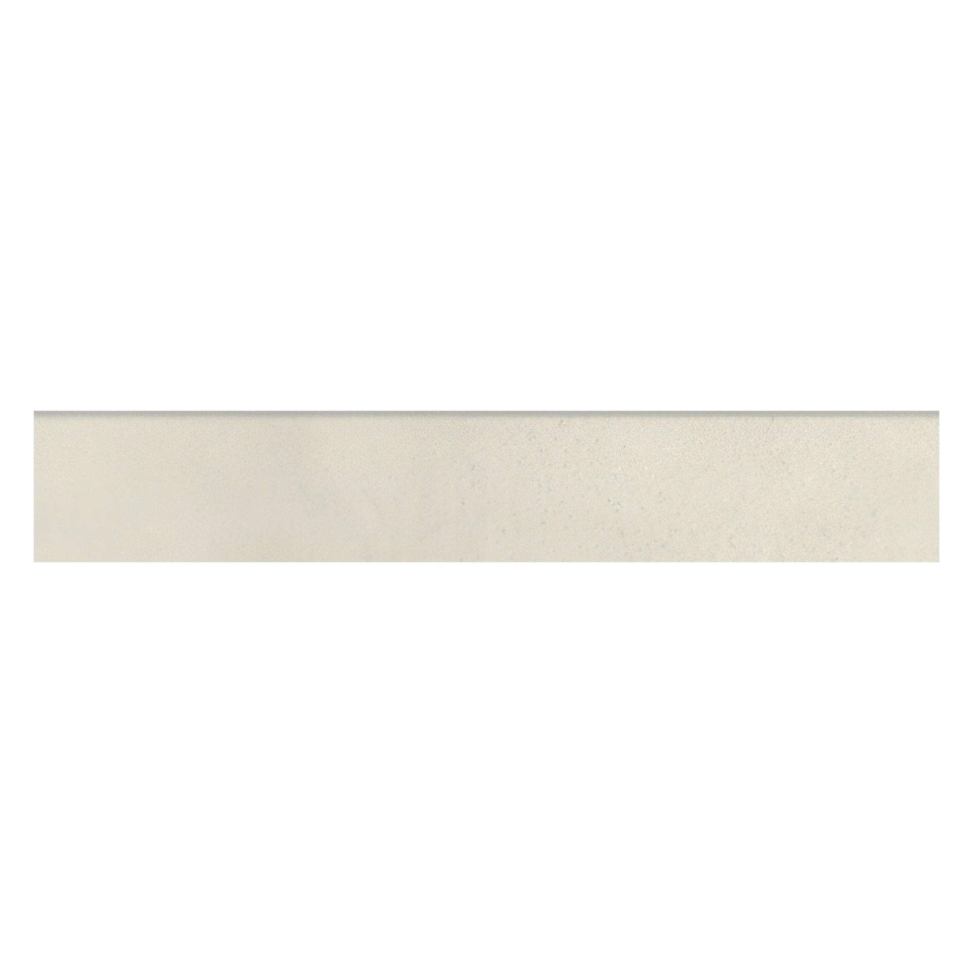 Colossal 4x24 Matte Cement Look Porcelain Bullnose Tile (Colossal: White)