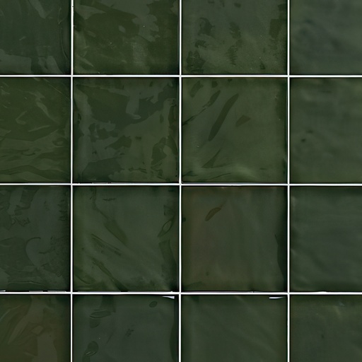 Fresco 6x6 Glossy Ceramic Decorative Wall Tile (Fresco: Foret)