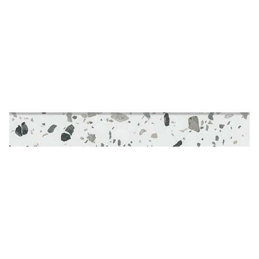 Terrazzo 4x24 Bullnose Matte (Terrazzo: Pearl)