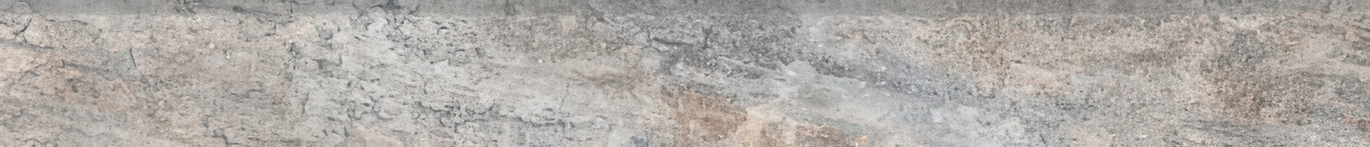 Crystal 3x24 Matte Quartzite Look Porcelain Bullnose Tile (Crystal: Grigio)