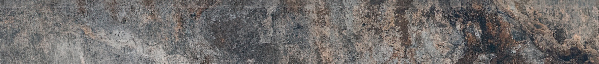 Crystal 3x24 Matte Quartzite Look Porcelain Bullnose Tile (Crystal: Nero)