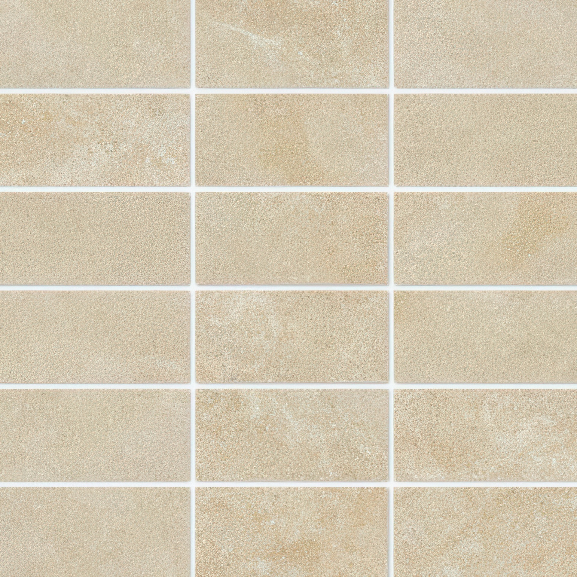 Enlightenment 2x4 Stacked Matte Cement Look Porcelain MosaicTile