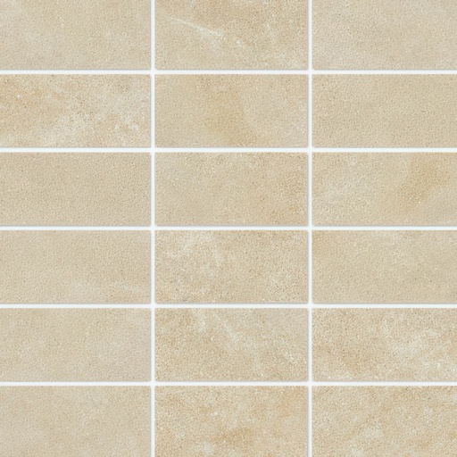 Enlightenment 2x4 Stacked Matte Cement Look Porcelain Mosaic Tile (Enlightenment: Buff)