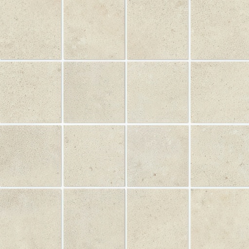 Enlightenment 3x3 Matte Cement Look Porcelain Mosaic Tile (Enlightenment: Buff)