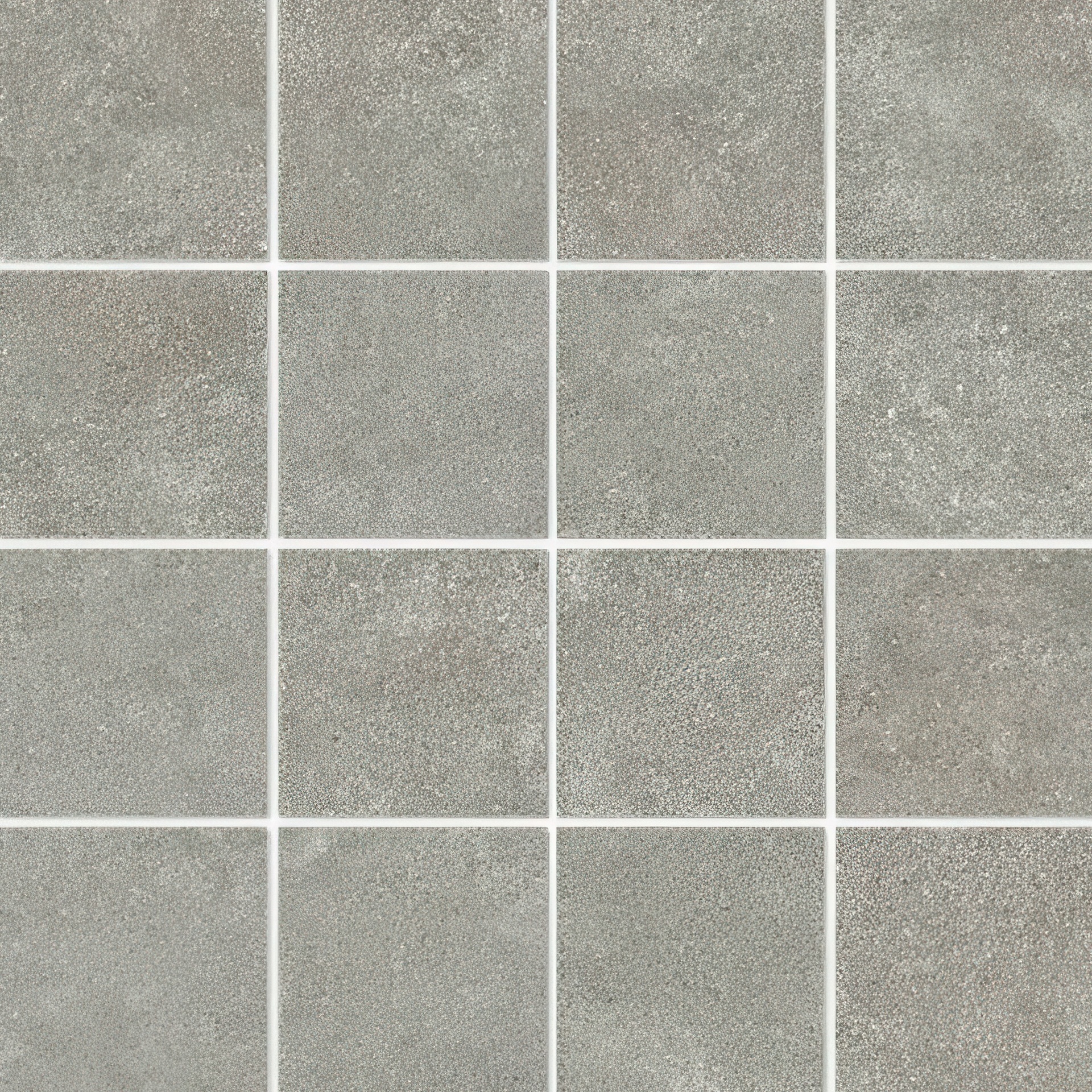 Enlightenment 3x3 Matte Cement Look Porcelain Mosaic Tile (Enlightenment: Storm Grey)