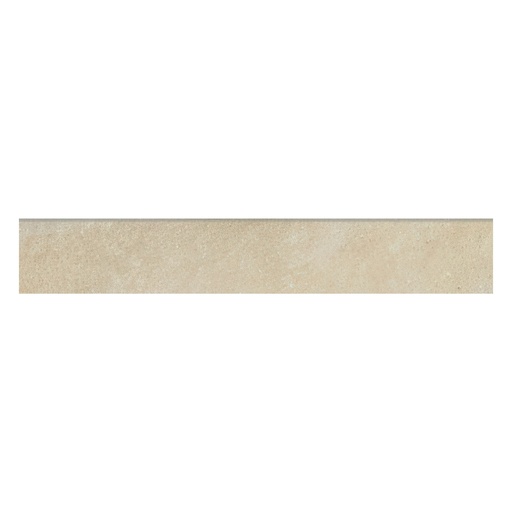 Enlightenment 4x24 Matte Cement Look Porcelain Bullnose Tile (Enlightenment: Buff)