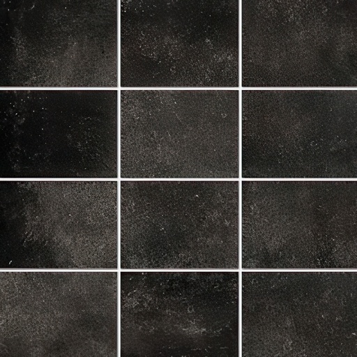 Gotham 3x4 Stacked Matte Cement Look Porcelain Mosaic Tile (Gotham: Charcoal)