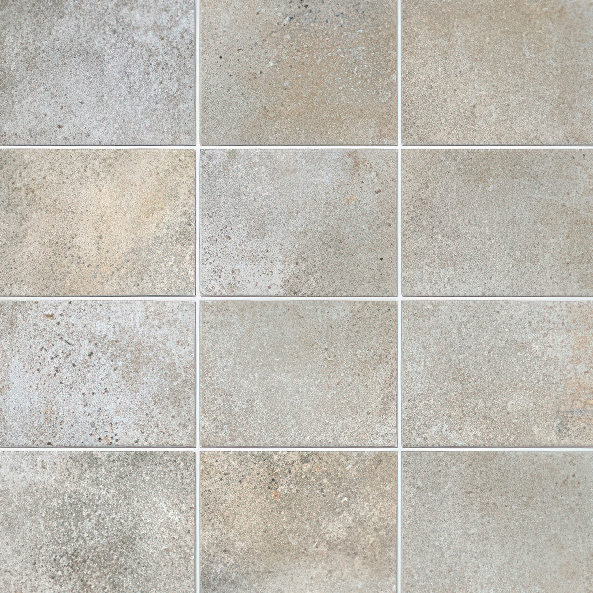 Gotham 3x4 Stacked Matte Cement Look Porcelain Mosaic Tile (Gotham: Grey)