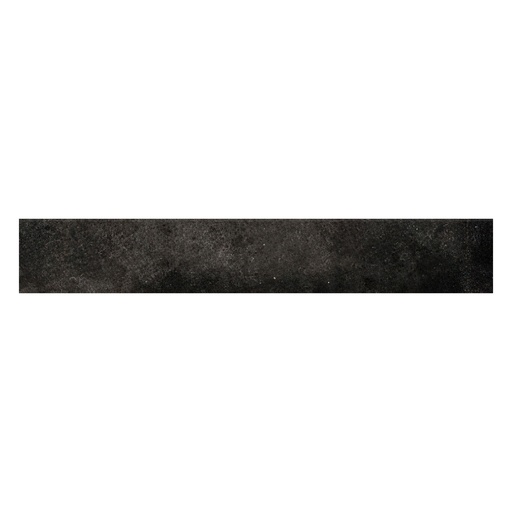 Gotham 4x24 Matte Cement Look Porcelain Bullnose Tile (Gotham: Charcoal)