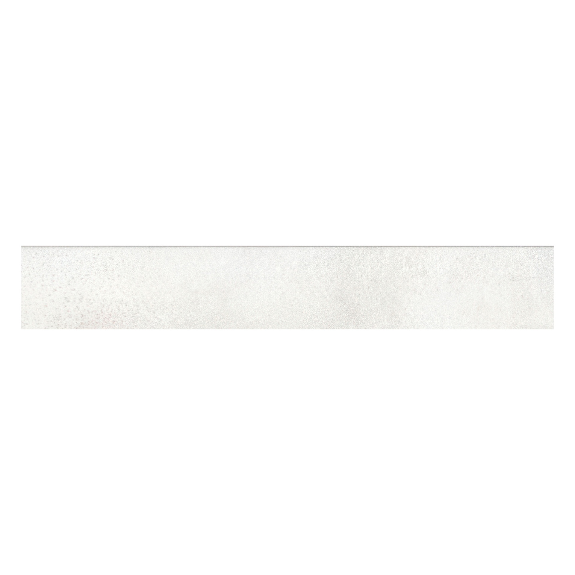 Gotham 4x24 Matte Cement Look Porcelain Bullnose Tile (Gotham: Pearl)