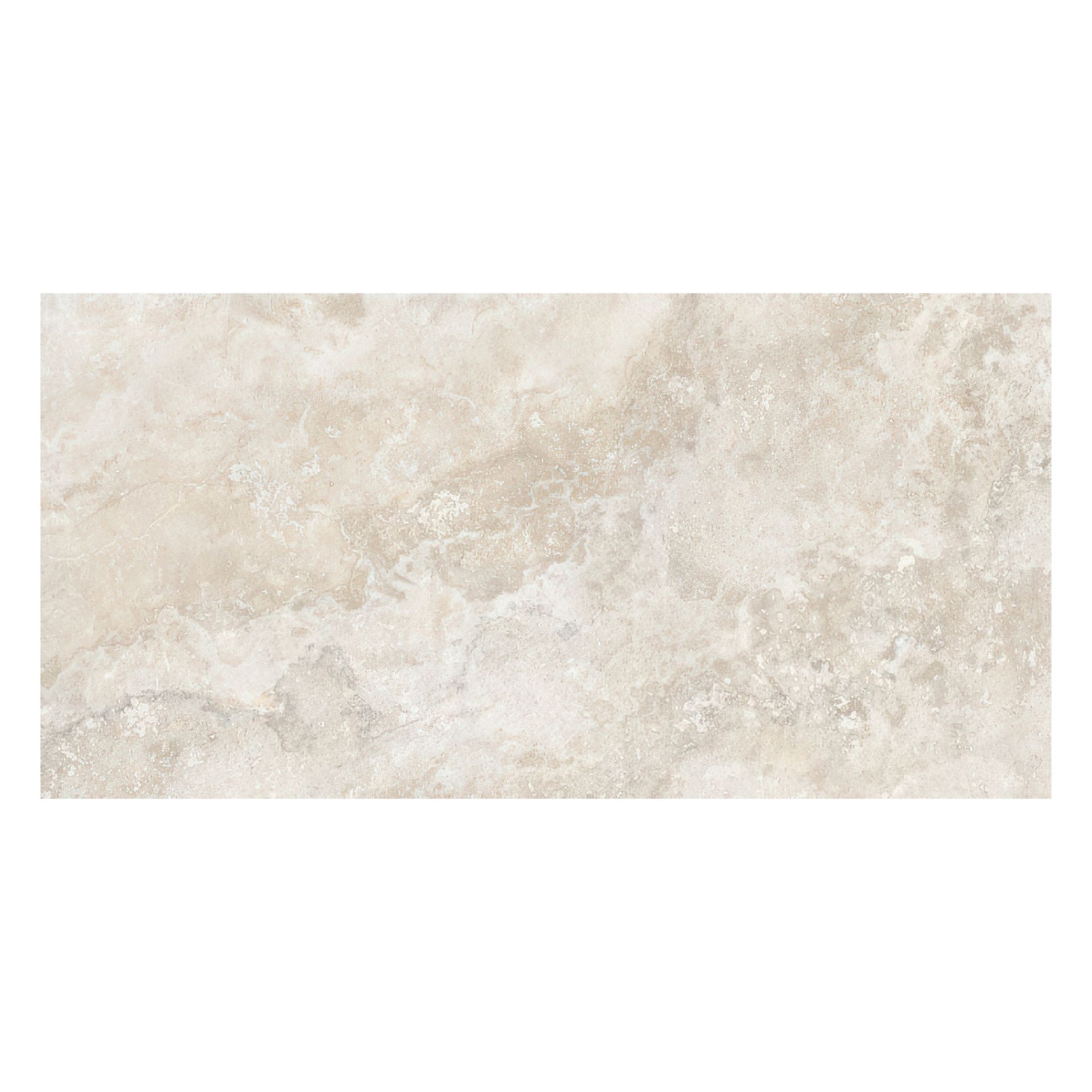 Fantasy 24X48 Natural or Lappato Finish Travertine Look Porcelain Tile (Fantasy: Crema, Natural)