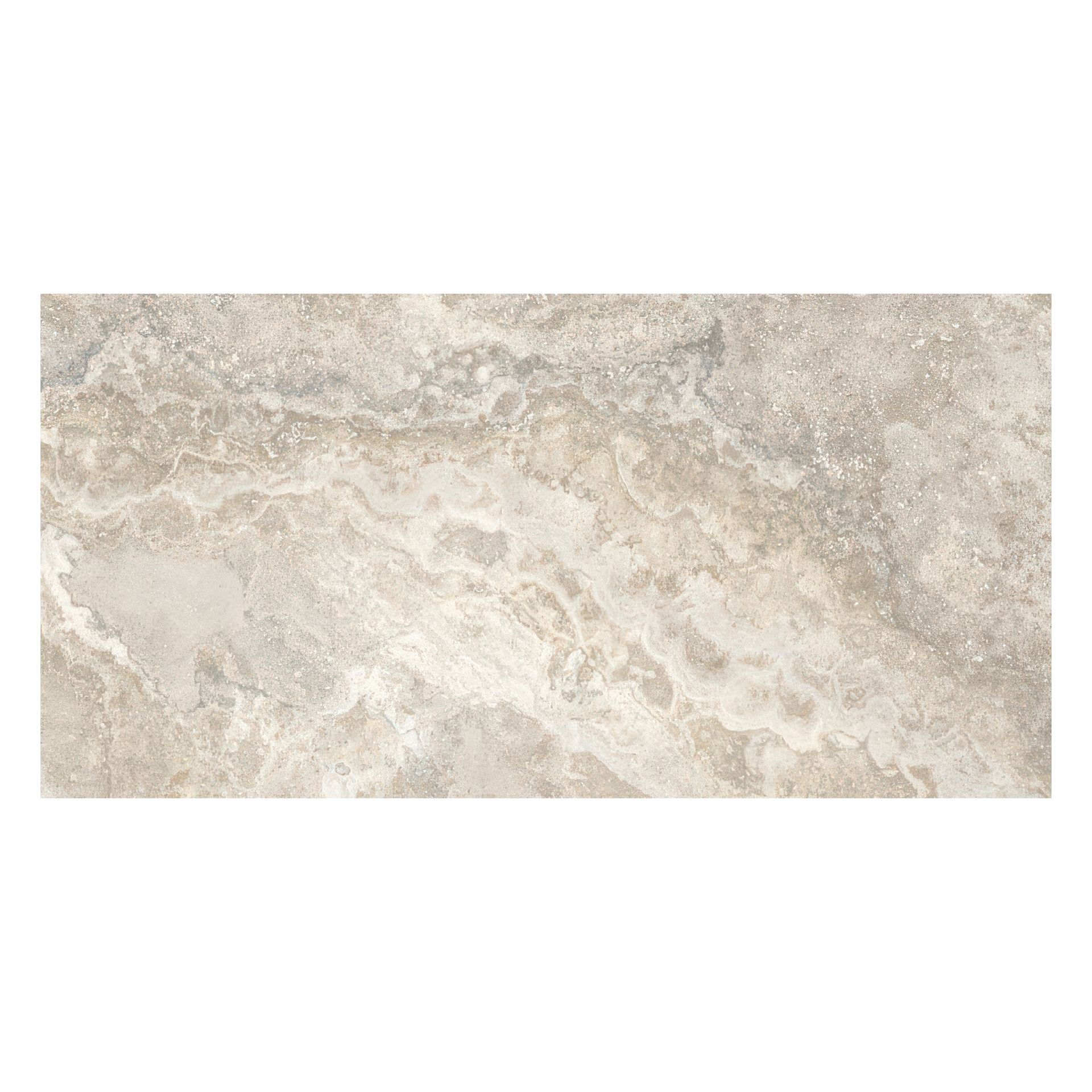Fantasy 24X48 Natural or Lappato Finish Travertine Look Porcelain Tile (Fantasy: Noce, Lappato)