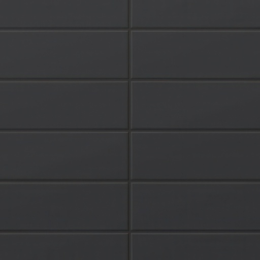 Imagine 3x12 Matte Porcelain Subway Tile (Imagine: Black)