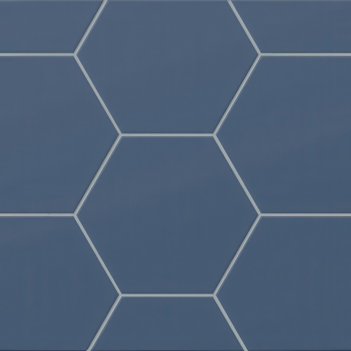 Imagine 6x7 Hexagon Matte Porcelain Tile (Imagine: Marine)