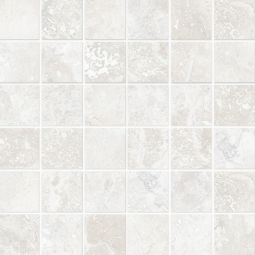 Fantasy 2X2 Natural or Lappato Finish Travertine Look Porcelain Mosaic Tile