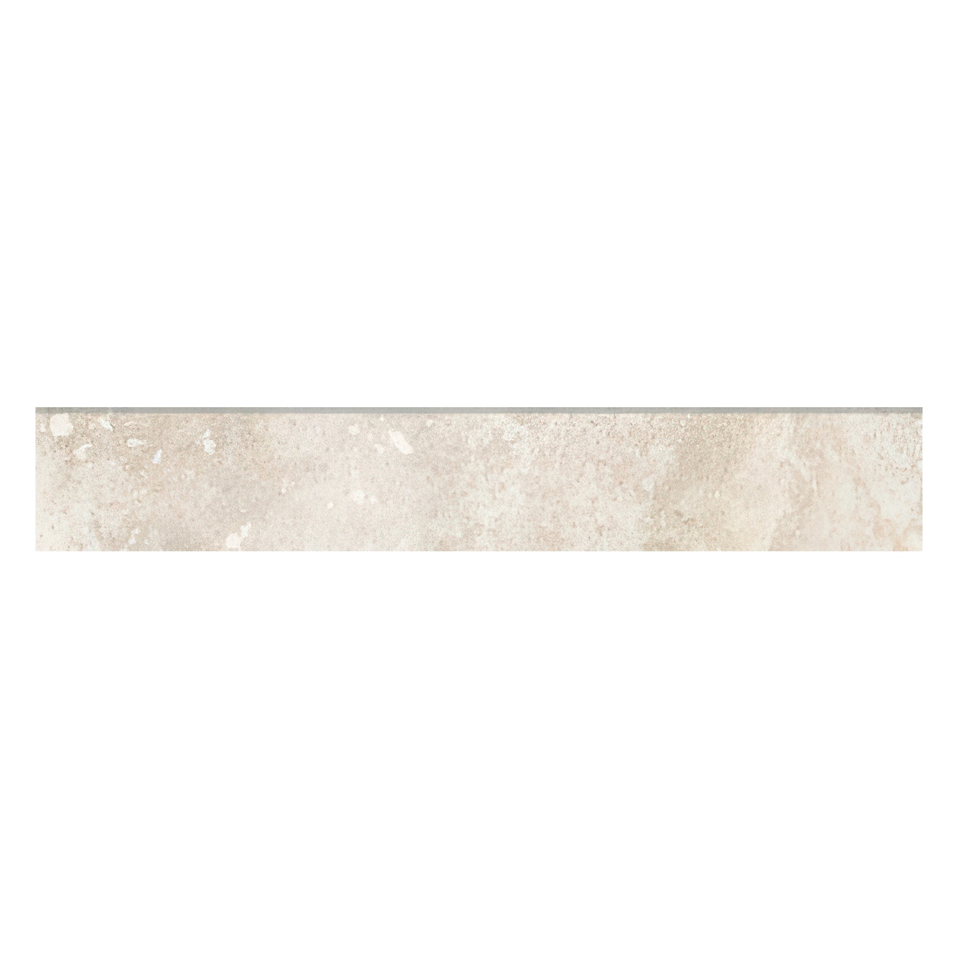 Fantasy 4X24 Natural or Lappato Finish Travertine Look Porcelain Bullnose Tile (Fantasy: Crema, Lappato)