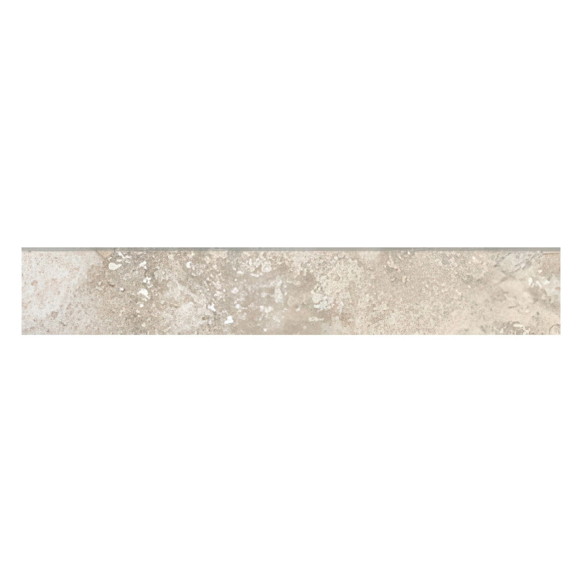 Fantasy 4X24 Natural or Lappato Finish Travertine Look Porcelain Bullnose Tile (Fantasy: Noce, Lappato)