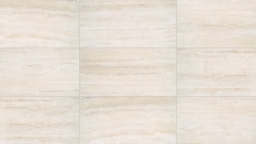 Fior Di Bosco 24x48 Vein Cut Travertine Look Porcelain Tile (Fior Di Bosco: Bianco)