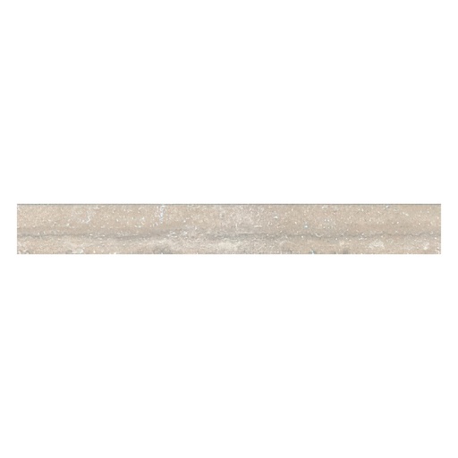 Fior Di Bosco 3x24 Vein Cut Travertine Look Porcelain Bullnose Tile (Fior Di Bosco: Argento)