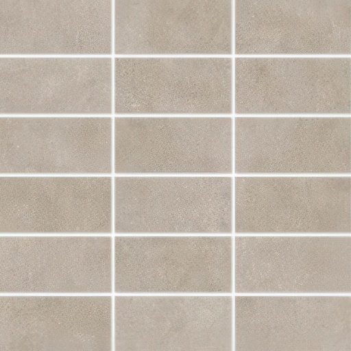 Influence 2X4 Stacked Matte Cement Look Porcelain Mosaic Tile (Influence: Sand)