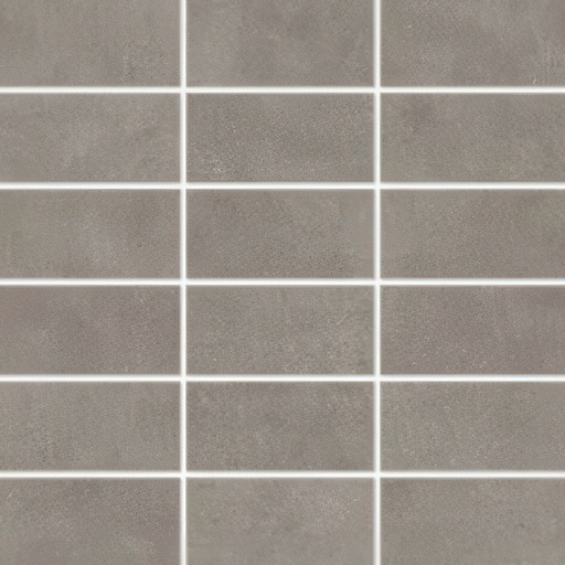 Influence 2X4 Stacked Matte Cement Look Porcelain Mosaic Tile (Influence: Tortora)