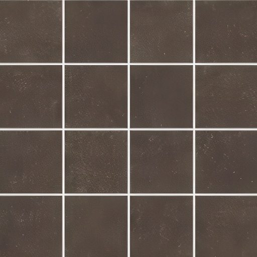 Influence 3X3 Matte Cement Look Porcelain Mosaic Tile (Influence: Espresso)