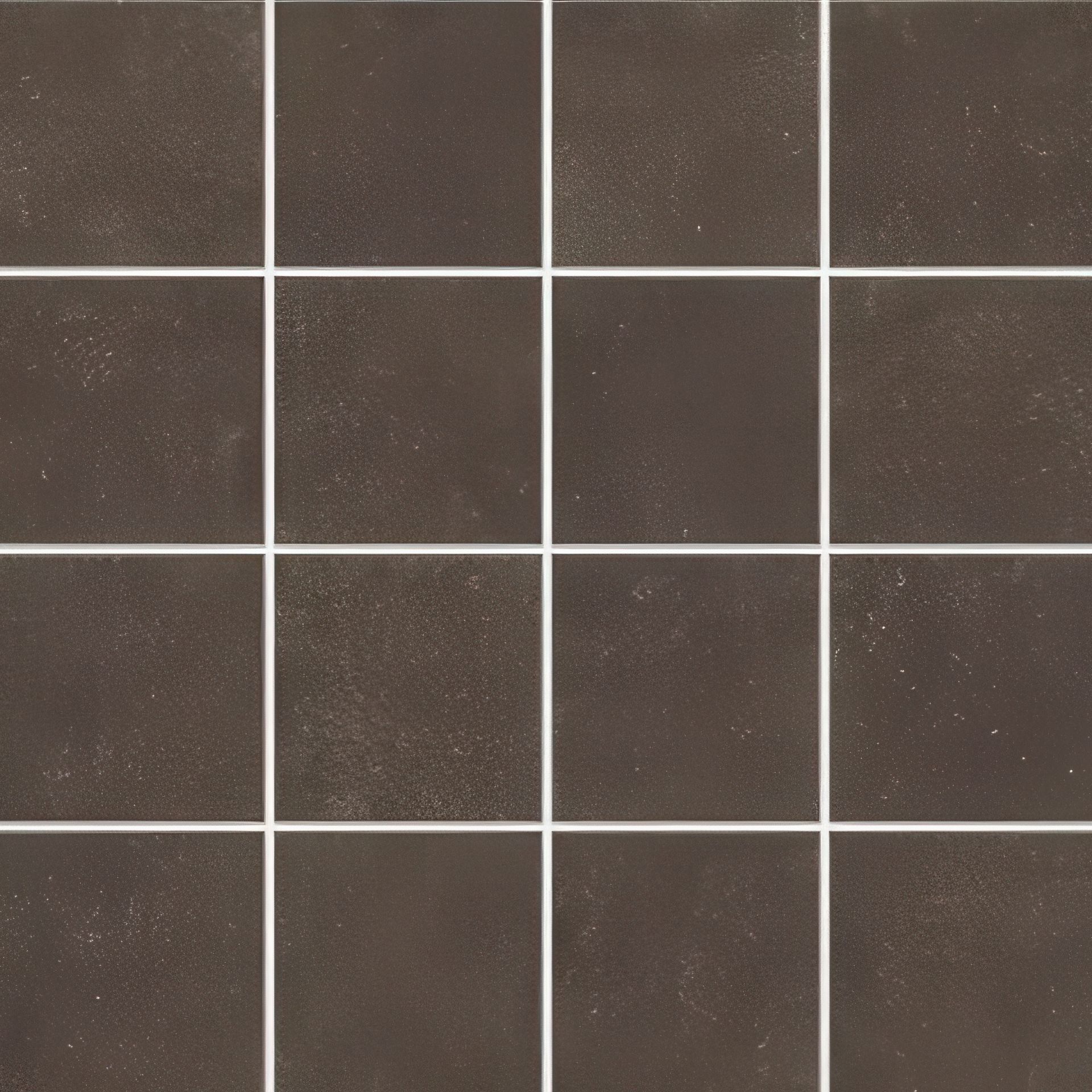 Influence 3X3 Matte Cement Look Porcelain Mosaic Tile (Influence: Espresso)