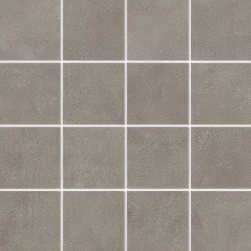 Influence 3X3 Matte Cement Look Porcelain Mosaic Tile (Influence: Tortora)