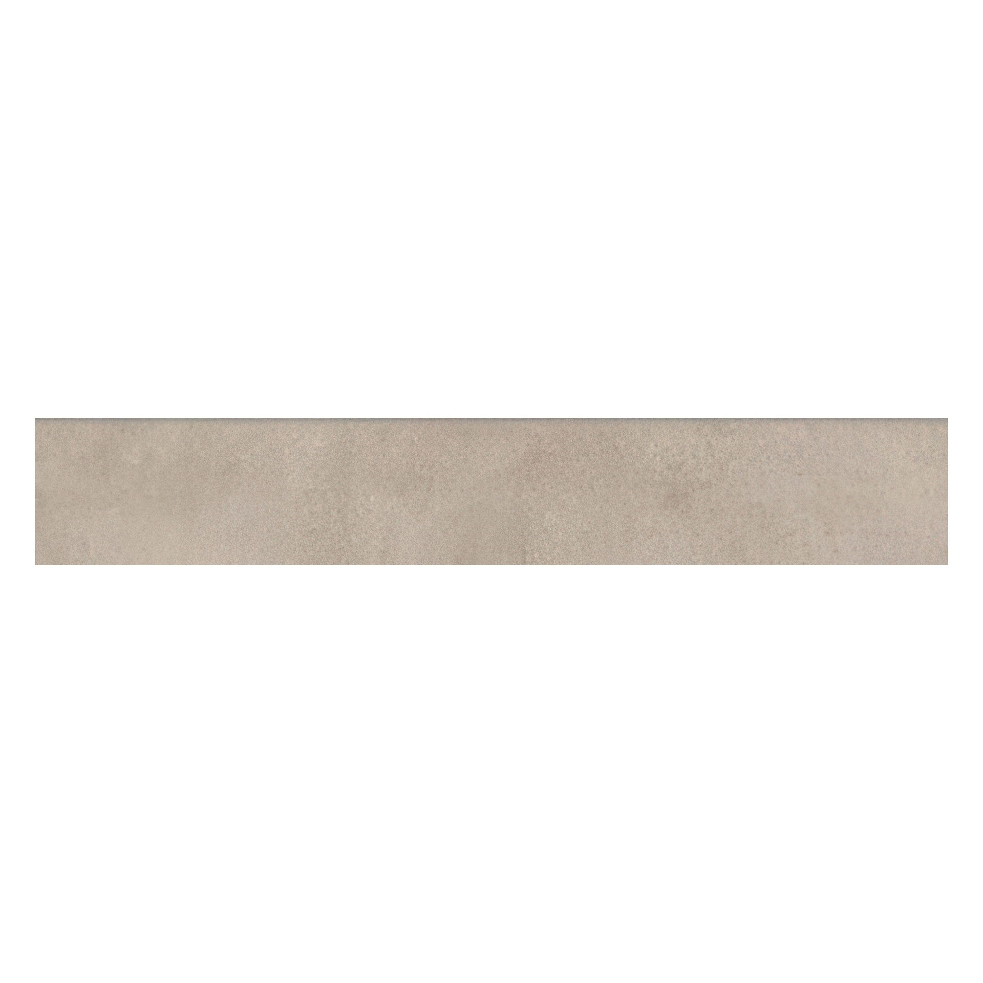 Influence 4X24 Matte Cement Look Porcelain Bullnose Tile (Influence: Sand)