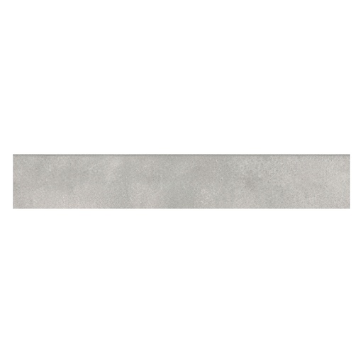 Influence 4X24 Matte Cement Look Porcelain Bullnose Tile (Influence: Silver Grey)
