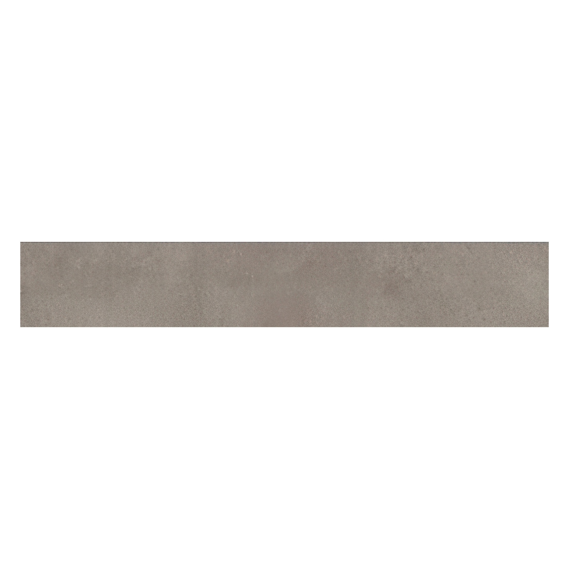 Influence 4X24 Matte Cement Look Porcelain Bullnose Tile (Influence: Tortora)