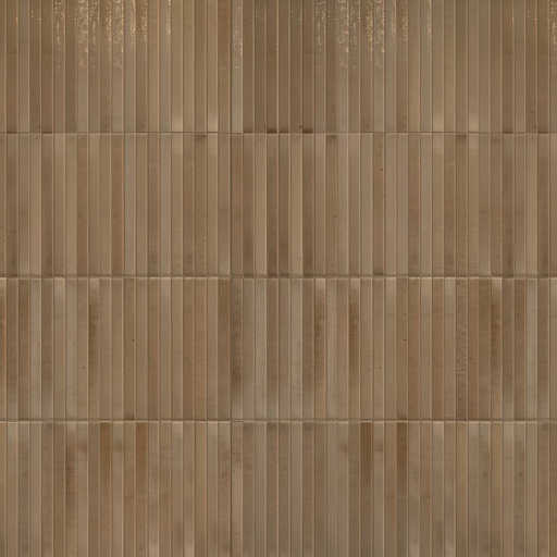 Linear 5x10 Glossy 3D Decorative Subway Tile (Linear: Curry)