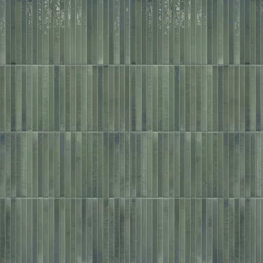 Linear 5x10 Glossy 3D Decorative Subway Tile (Linear: Forest)