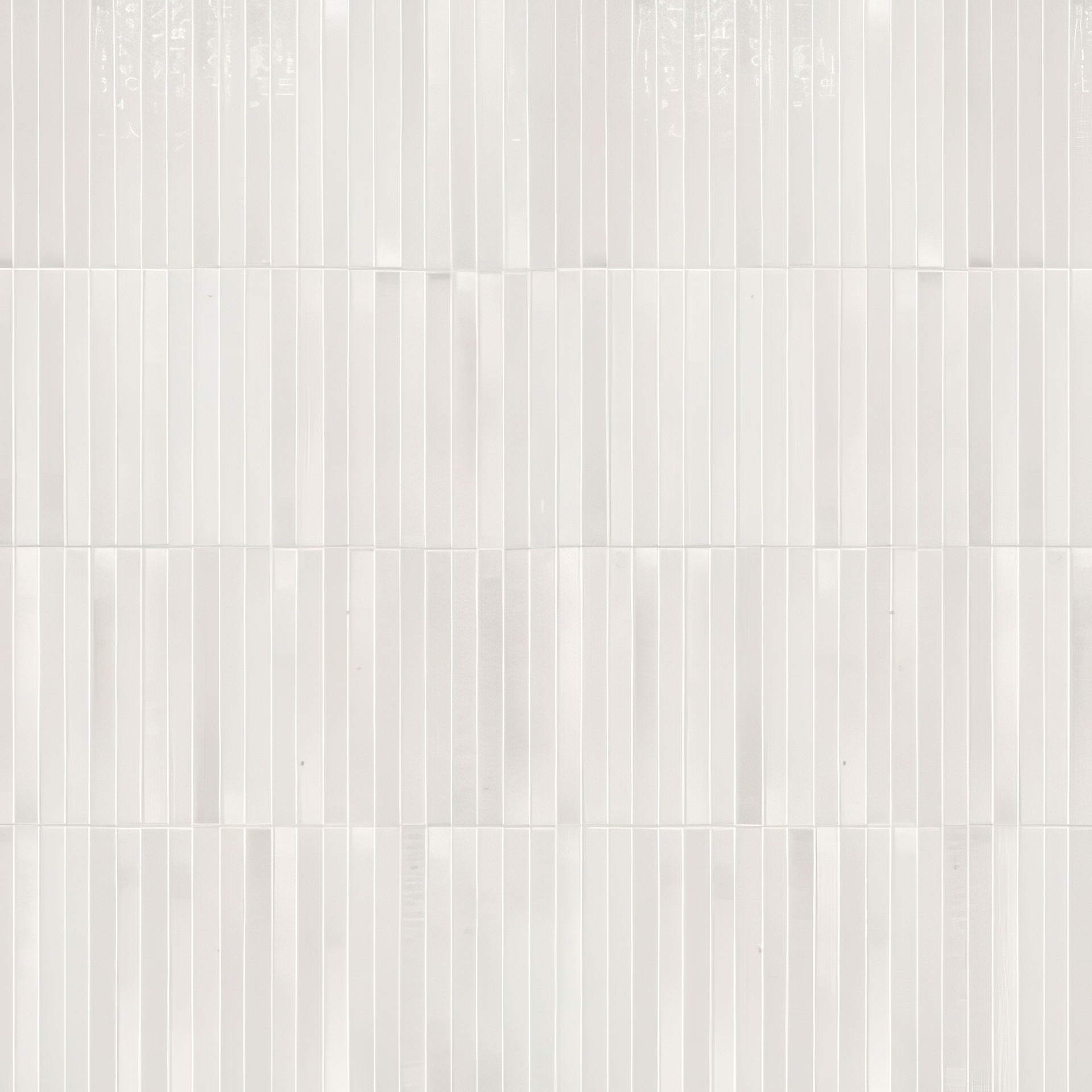 Linear 5x10 Glossy 3D Decorative Subway Tile (Linear: Milk)