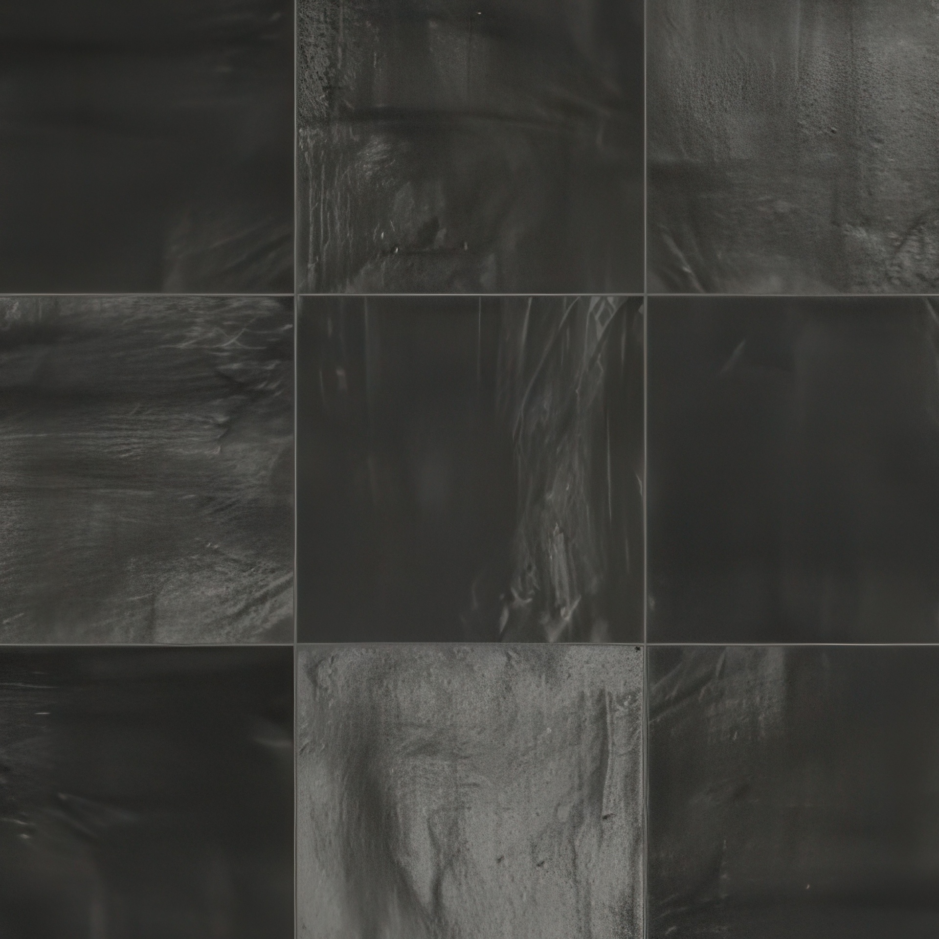 Vigor 5.25x5.25 Porcelain Deco Tile (Vigor: Nero, Matte)