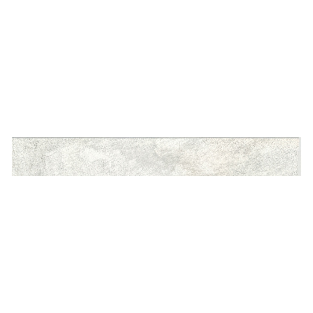 Permafrost 4x24 Matte Travertine Look Porcelain Bullnose Tile