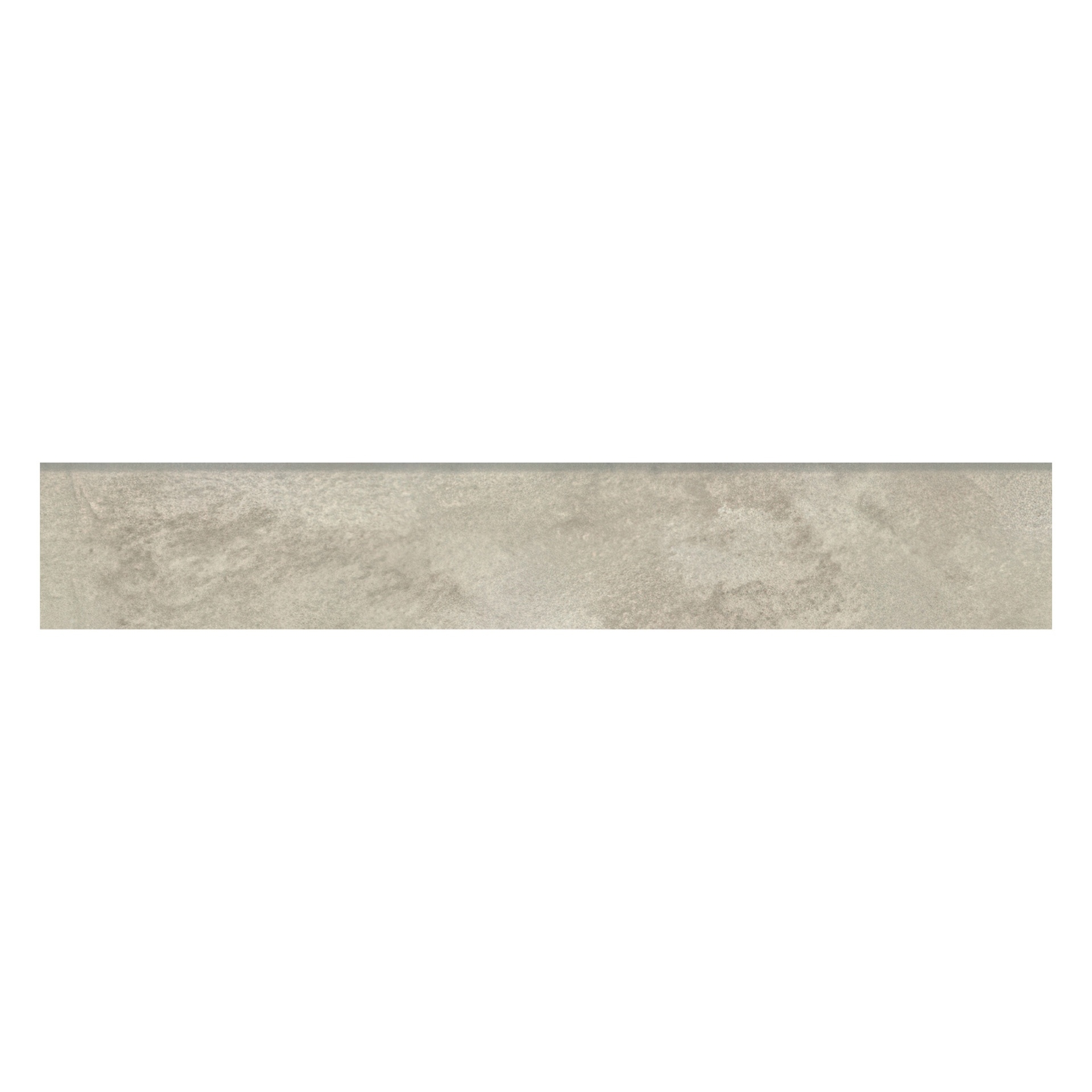 Permafrost 4x24 Matte Travertine Look Porcelain Bullnose Tile (Permafrost: Sand Stone)