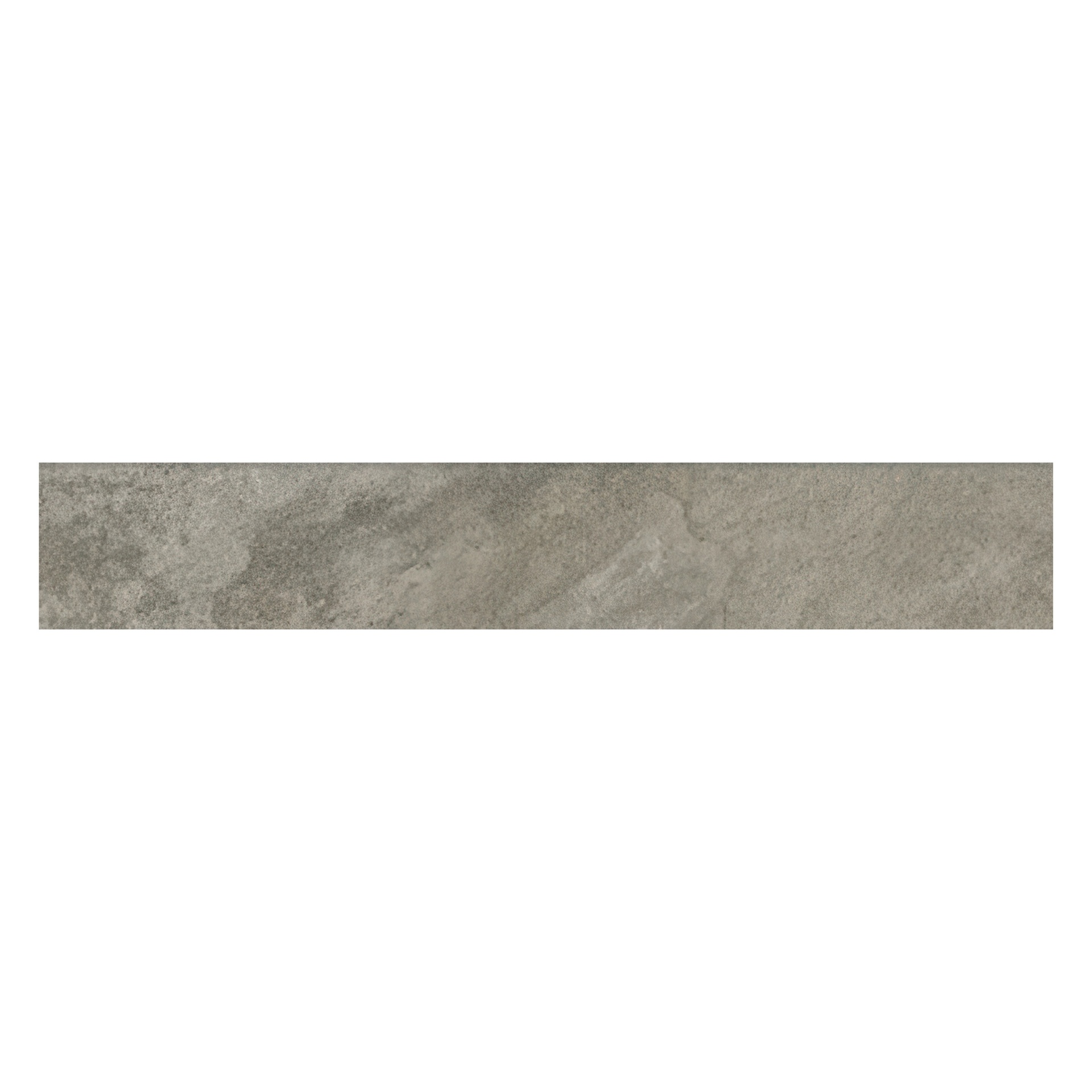 Permafrost 4x24 Matte Travertine Look Porcelain Bullnose Tile (Permafrost: Slate Stone)