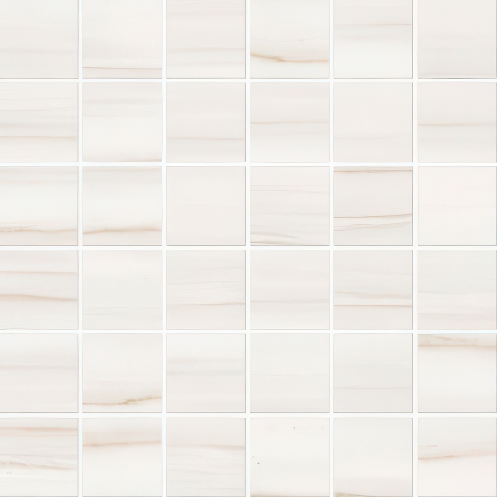 Lustre 2x2 Matte or Polished Marble Look Porcelain Mosaic Tile